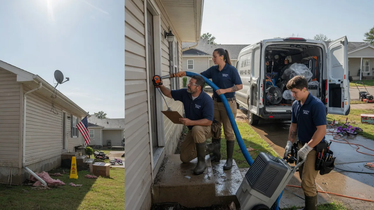 Ceiling Water Damage Restoration in Tell, TX near me